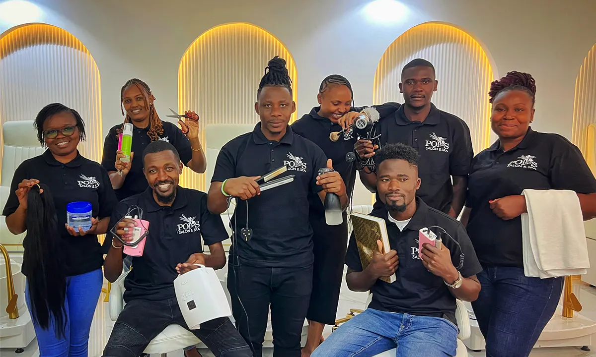 Pops Salon and Spa Luxury Interior